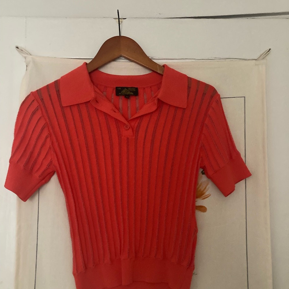 NWOT Le Mont St. Michel in CORAL - Picture 9 of 10